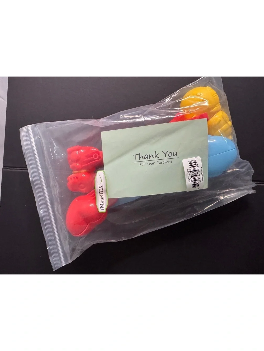 Set of Colorful Plastic Snowball Makers with Animal and Heart Shapes